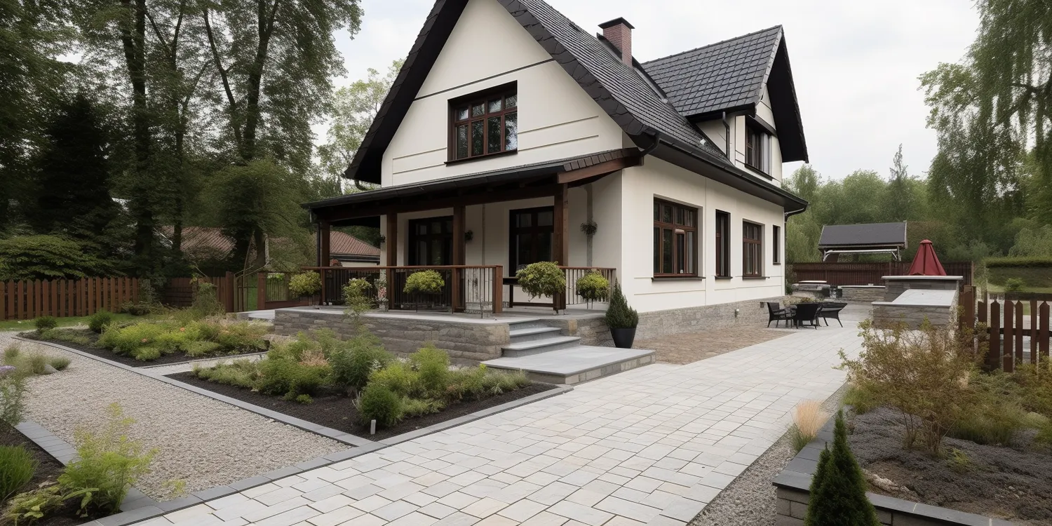 Na których obszarach działki przyda się kostka brukowa?