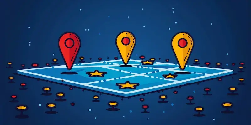 Pozycjonowanie map Google