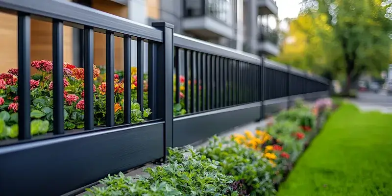 Alu Sichtschutzzaun aus Polen