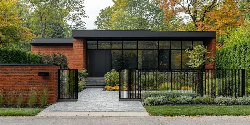 Design-Zäune aus Polen