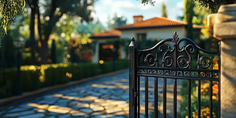 Gartenzäune aus Polen